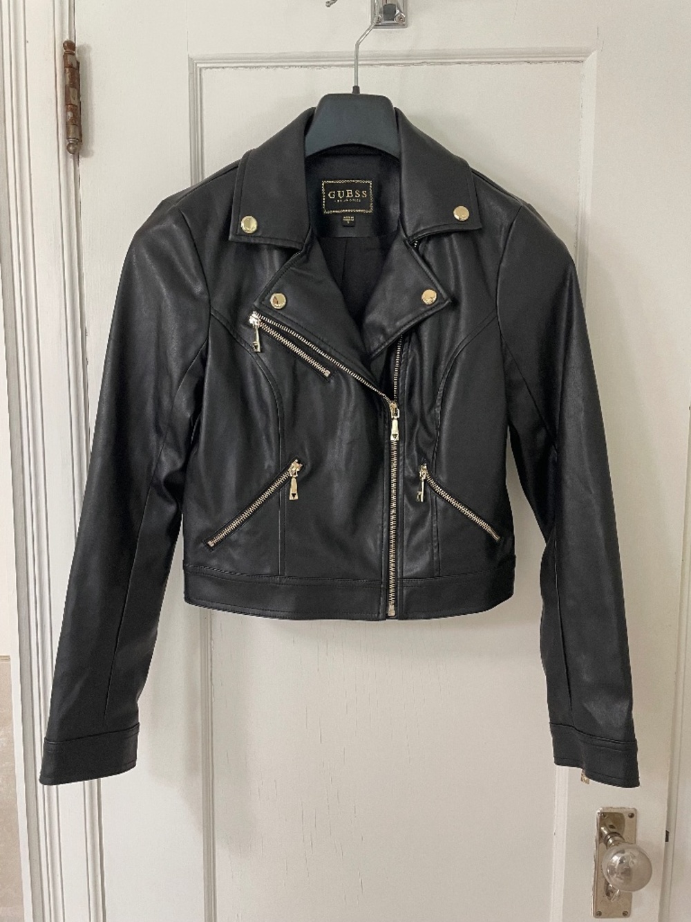 Woman's Guess Venom Moto Jacket
